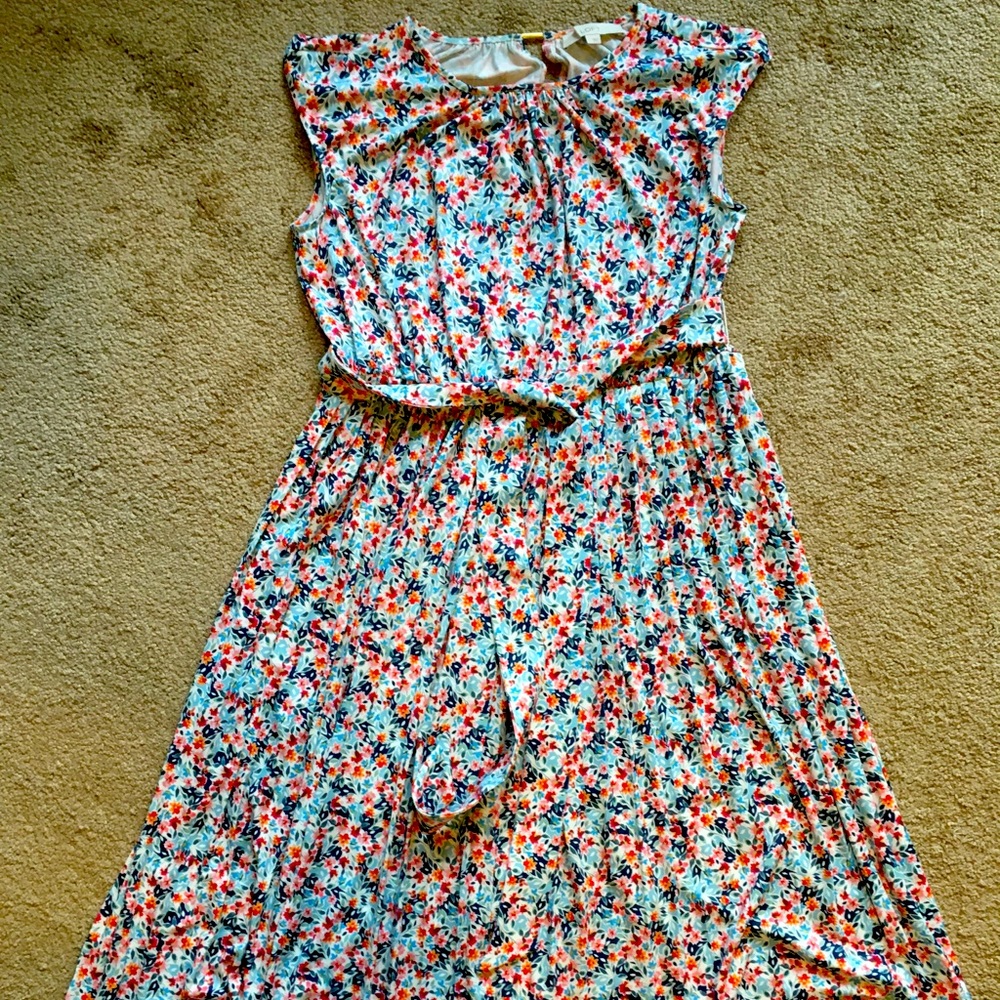Woman’s knit midi dress